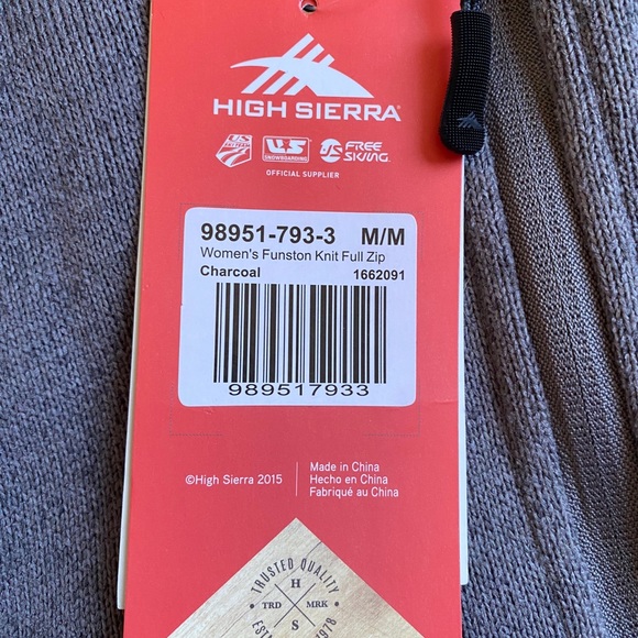 High Sierra Women's HS Funston Knit Full Zip - Picture 6 of 6